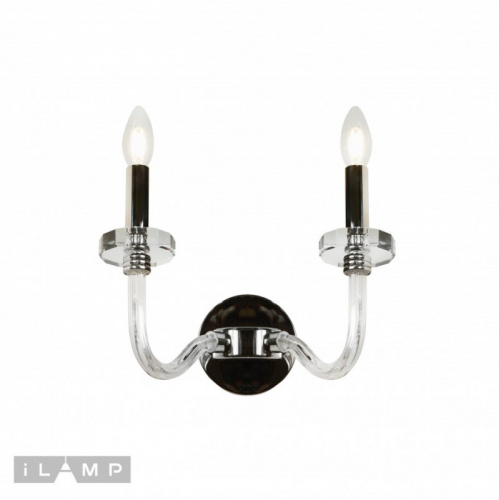 Бра iLamp W9474-2 Nickel