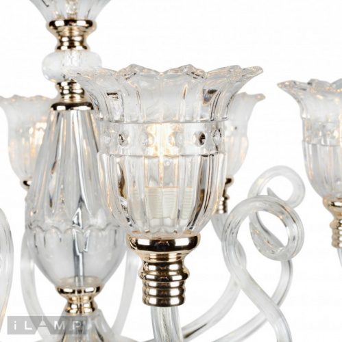 Подвесная люстра iLamp P2326-6 GD фото 6