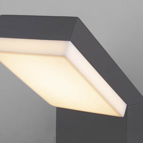 Светильник настенный Elektrostandard 1541 TECHNO LED с датчиком движения Серый фото 5