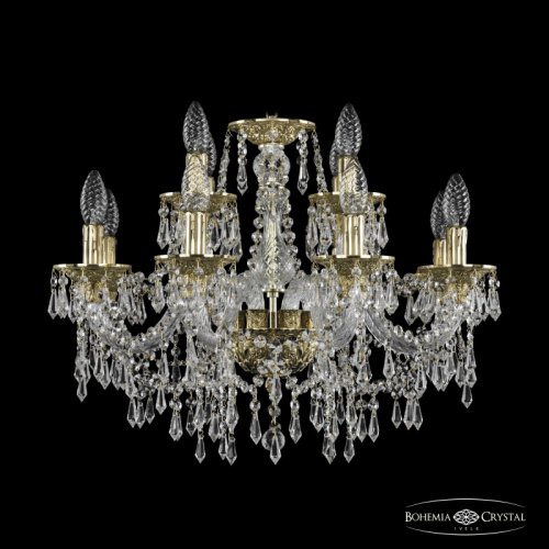 Подвесная люстра Bohemia Ivele Crystal 16103/8+4/195 G