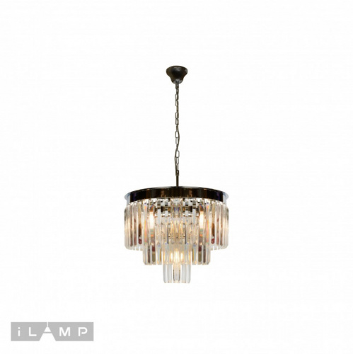 Каскадная люстра iLamp 7382/5+1P CR