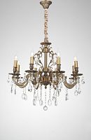 Подвесная люстра Lucia Tucci BARLETTA 1730.8 antique
