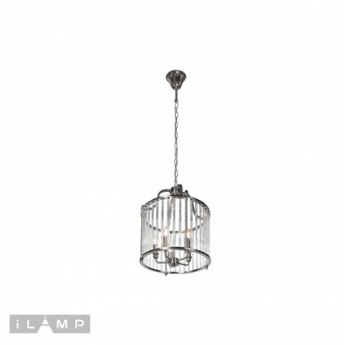 Подвесная люстра iLamp P2437-5 Nickel фото 3