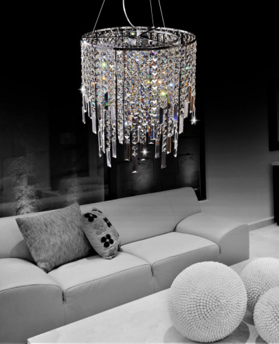 Подвесная люстра Lumina Deco LDP 2159-450 CHR фото 3
