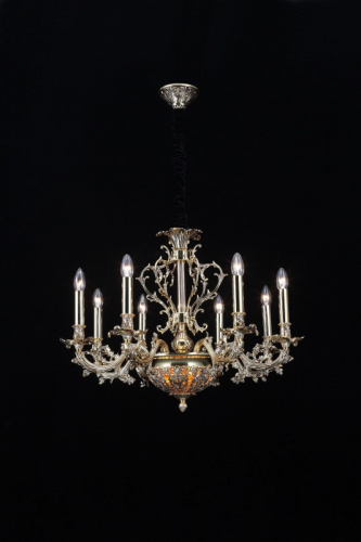 Подвесная люстра Lucia Tucci FIRENZE 1780.8.2 antique gold фото 3