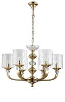 Подвесная люстра Crystal Lux GRACIA SP6 GOLD
