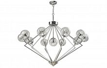 Подвесная люстра Crystal Lux FABRICIO SP11 CHROME/TRANSPARENTE