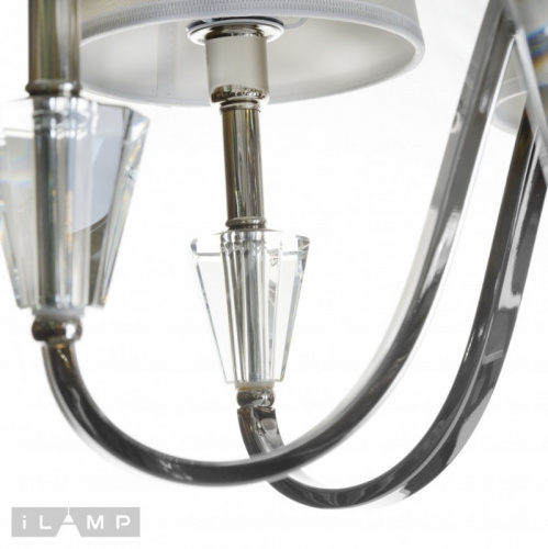 Подвесная люстра iLamp 82177/8 CR фото 5