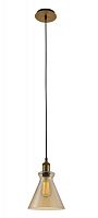 Подвесной светильник Crystal Lux CAMPANELLA SP1 AMBER