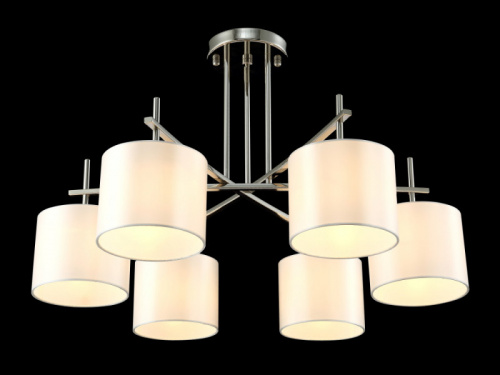 Люстра на штанге Crystal Lux SERGIO PL6 NICKEL фото 5
