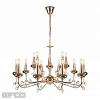 Подвесная люстра iLamp 1020-10+5 GD