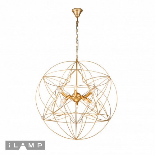 Подвесная люстра iLamp 8777-800 GL