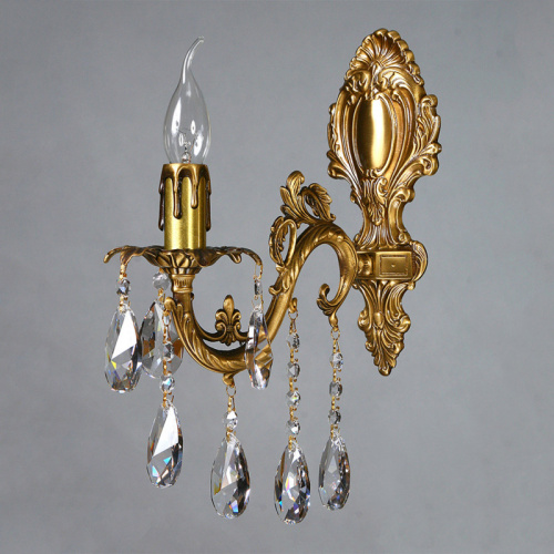Бра AMBIENTE by BRIZZI 2118/1 AB Tear drop