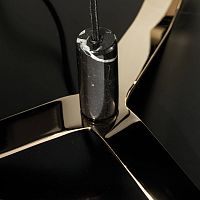 Торшер Italamp 3061/P oro chiaro/ponge-nero