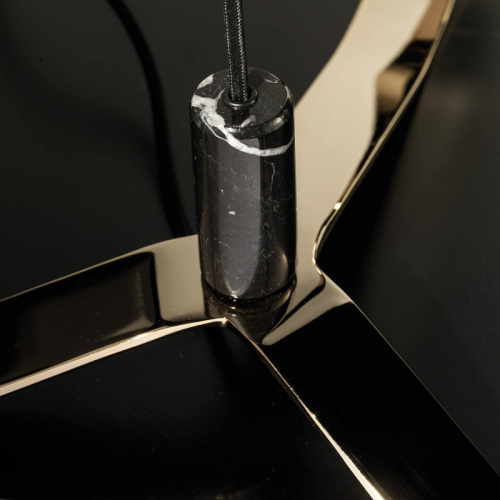 Торшер Italamp 3061/P oro chiaro/ponge-nero