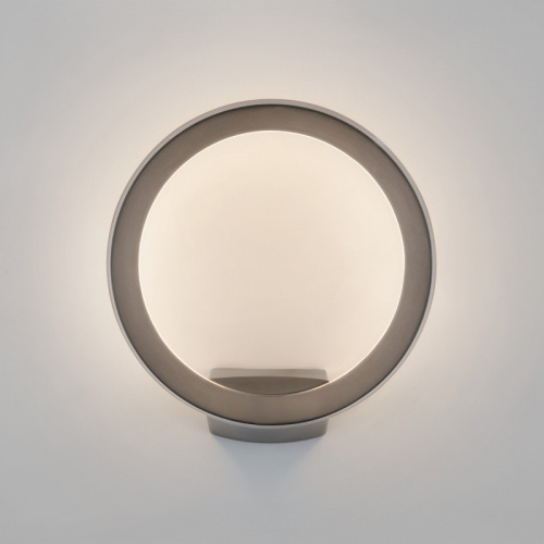 Светильник настенный Elektrostandard 1710 TECHNO LED Ring серый фото 4