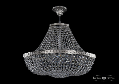 Люстра на штанге Bohemia Ivele Crystal 19283/H1/55IV Ni