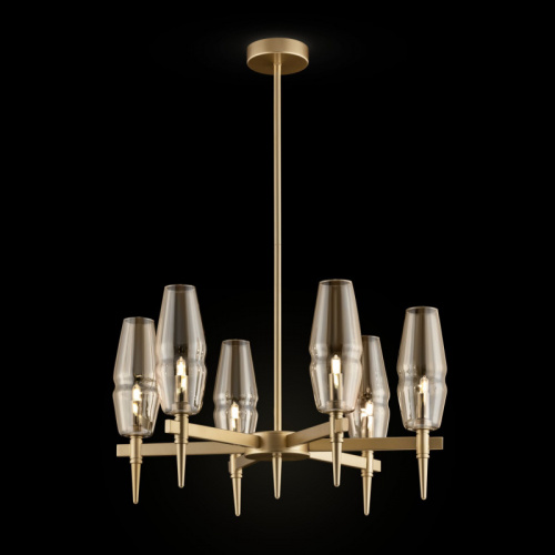 Люстра на штанге Maytoni H002PL-06G фото 4