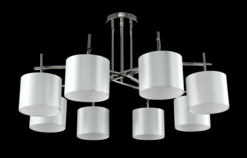 Люстра на штанге Crystal Lux SERGIO PL8 NICKEL фото 4