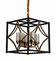 Подвесная люстра Lumina Deco LDP 1223-4 BK+MD
