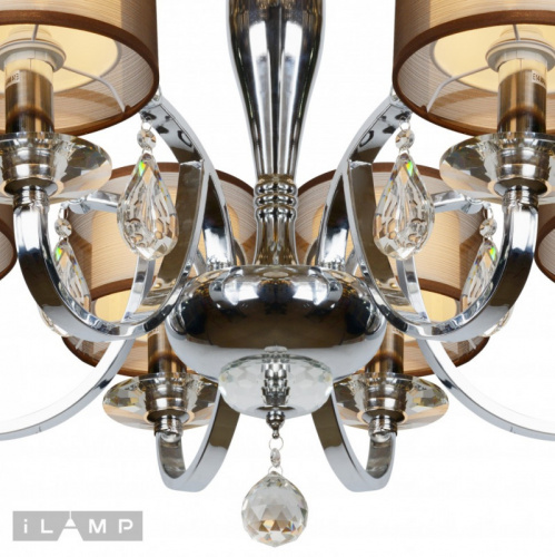 Подвесная люстра iLamp RM16001/6CR фото 5