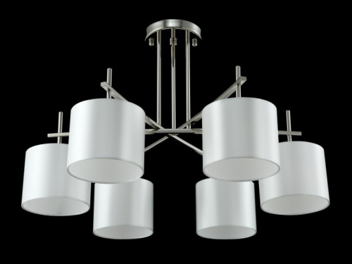 Люстра на штанге Crystal Lux SERGIO PL6 NICKEL фото 4
