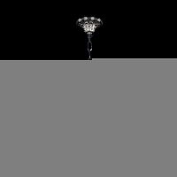 Подвесная люстра Bohemia Ivele Crystal 19201/15IV Ni Leafs