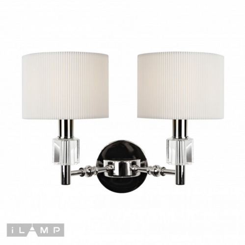 Бра iLamp W2404-2 Nickel