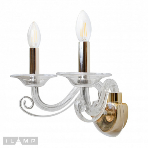 Бра iLamp W9372-2 GD фото 3
