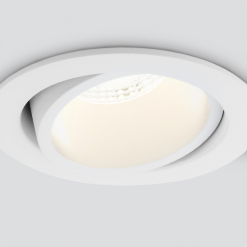 Встраиваемый светильник Elektrostandard 15267/LED 7W 4200K WH/WH белый/белый фото 4