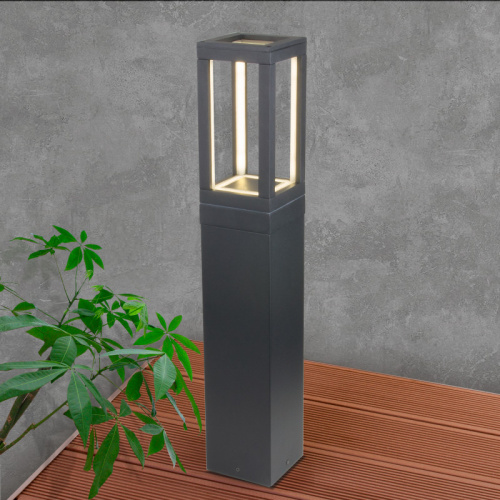 Садовый светильник Elektrostandard 1529 TECHNO LED серый