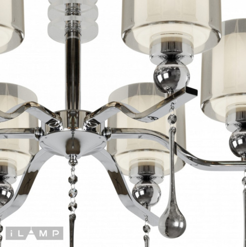 Подвесная люстра iLamp 70291-6 CR фото 5