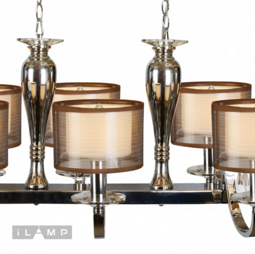 Подвесная люстра iLamp RM16001/8PCR фото 4