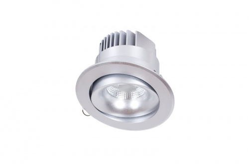 Встраиваемый светильник Donolux DL18465/01WW-Silver R Dim