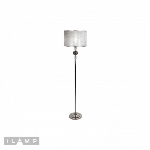 Торшер iLamp F2400-1 Nickel