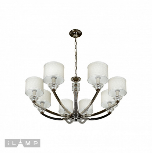 Подвесная люстра iLamp 85175/8 CR фото 3