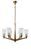 Подвесная люстра Crystal Lux LAURA SP-PL6 BRONZE