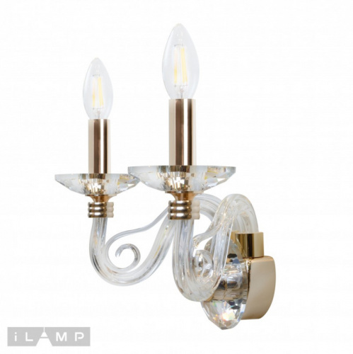 Бра iLamp W2328-2 GD