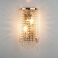 Бра Eurosvet 10015/2 золото/прозрачный хрусталь Strotskis