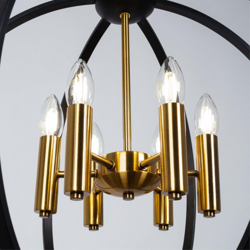 Подвесная люстра ARTE Lamp A7013SP-6BK фото 4
