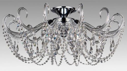 Накладная люстра Crystal Lux IMPERIA PL6 CHROME/TRANSPARENTE
