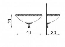 Бра Zonca 32409/111/BIS