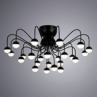 Накладная люстра ARTE Lamp A3619PL-24BK