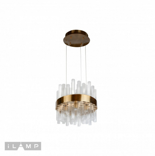 Подвесная люстра iLamp 6120-400 GD фото 3