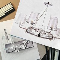 Подвесная люстра Maytoni MOD040PL-07CH