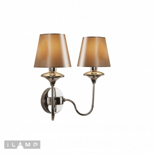 Бра iLamp W2406-2 Nickel фото 3