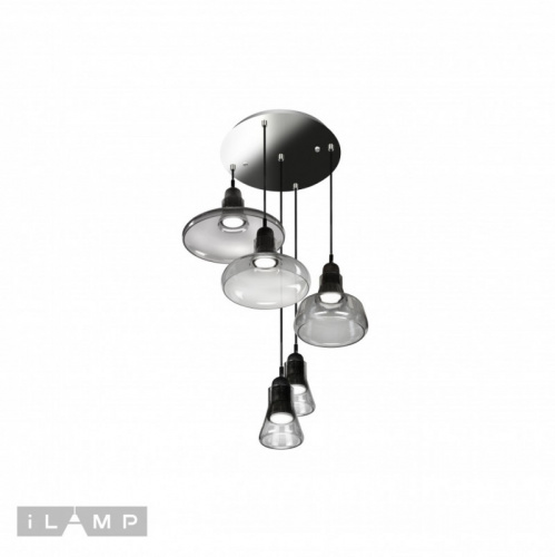 Подвесной светильник iLamp AP9006-5 GR фото 4