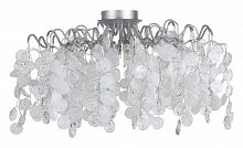 Накладная люстра Crystal Lux TENERIFE PL8 SILVER