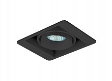 Встраиваемый светильник Donolux DL18615/01WW-SQ Shiny black/Black