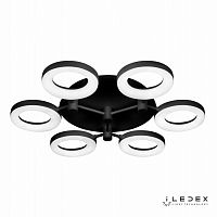 Накладной светильник iLedex FS-014-X6-(B) 72W BK